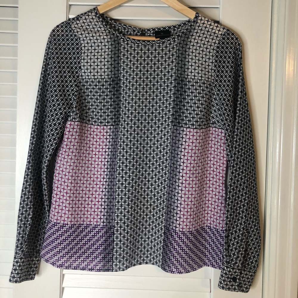 Geo Print Dress Shirt